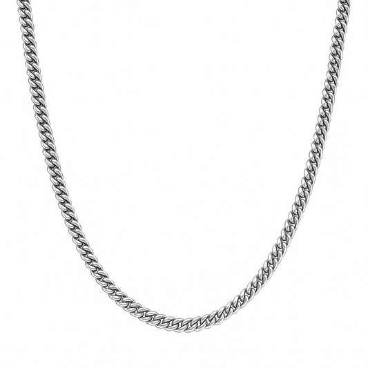 CUBAN (SILVER) 5mm