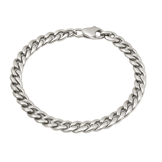 CUBAN BRACELET (SILVER) 5mm